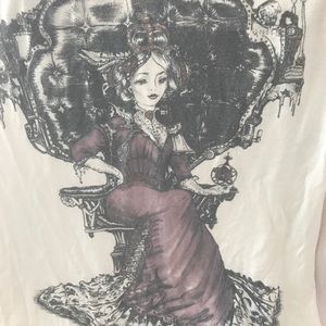 LIP SERVICE STEP IN TIME STEAMPUNK TOP BLOUSE XXL